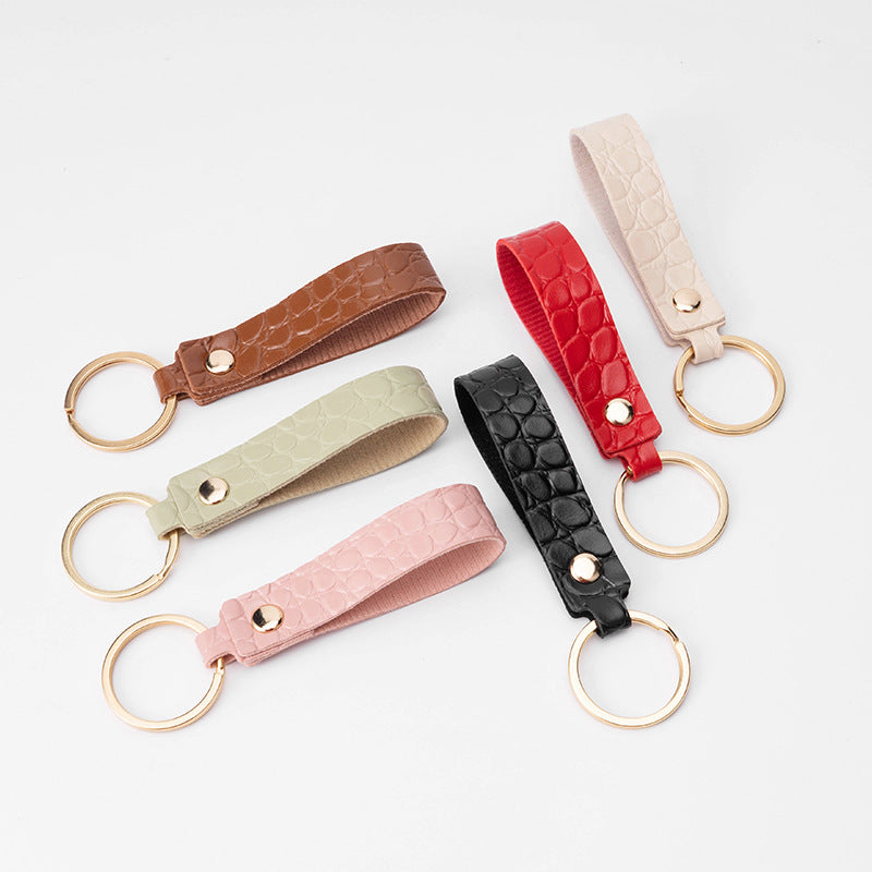 Wholesale Minimalist Leather Keychains